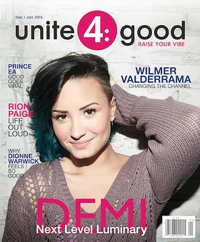 Demi Lovato and Unite4:Good Magazine