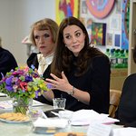 Duchess Of Cambridge Visits Art Room Facility For Naming Ceremony
