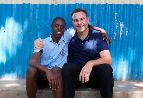 David Walliams In Kenya David Walliams In Kenya