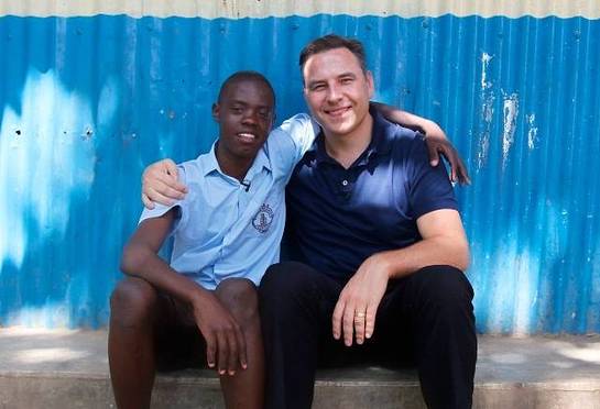 David Walliams In Kenya