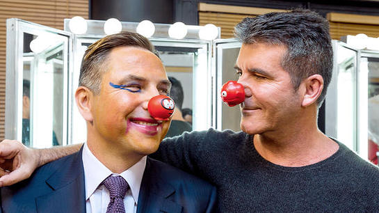 David Walliams and Simon Cowell