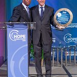 Bill Clinton Honored With HOPE Founding Civil Rights To Silver Rights Award