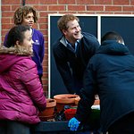 Prince Harry Visits Nottingham Youth Project