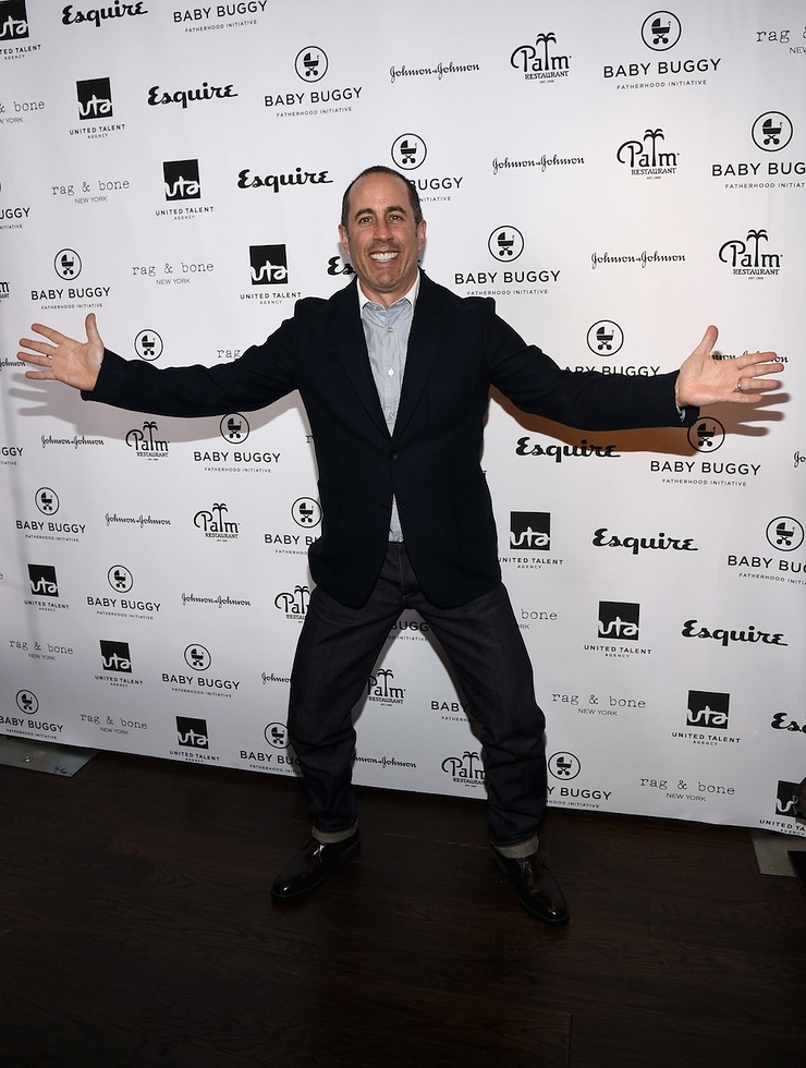 Jerry Seinfeld at Los Angeles Fatherhood Initiative Lunch