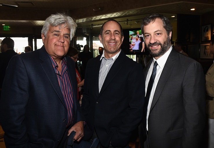 Jay Leno, Jerry Seinfeld and Judd Apatow