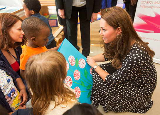 Duchess of Cambridge visits Brookhill Children's Centre