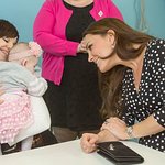 Duchess Of Cambridge Visits Brookhill Children's Centre