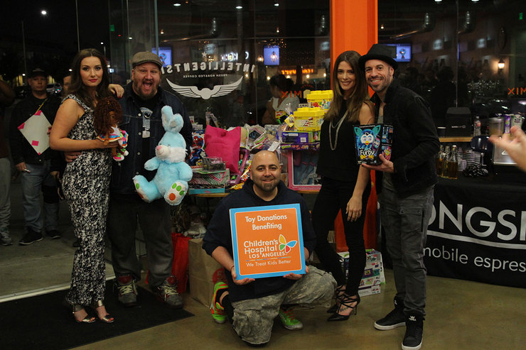 Rachel-Ann Mullins, Stephen Kramer Glickman, Ashley Greene and Chris Daughtry