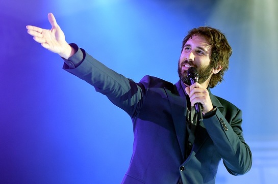 Josh Groban at Celebrity Fight Night