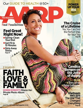 Cover of AARP The Magazine's April/May Issue