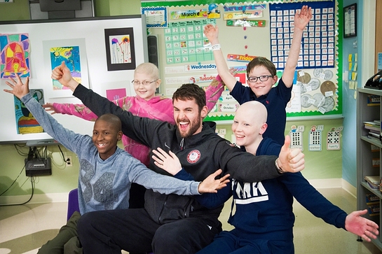 Cleveland Cavaliers star Kevin Love is just one of many Hoops for St. Jude NBA ambassadors