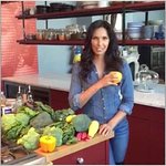 Padma Lakshmi Takes The Veg Of Allegiance