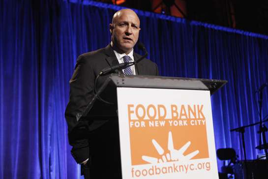 Tom Colicchio speaks onstage during the Food Bank For New York City Can Do Awards Dinner Gala