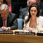 Angelina Jolie Addresses UN Security Council On Syria