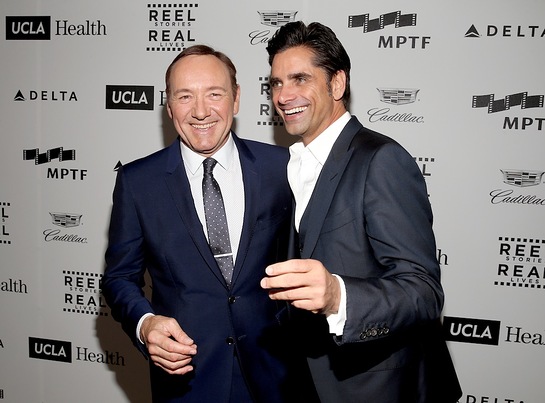 Kevin Spacey And John Stamos Kevin Spacey And John Stamos