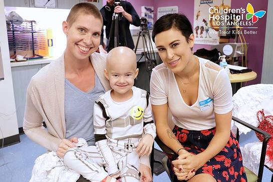 Rumer Willis Visits Children's Hospital Los Angeles