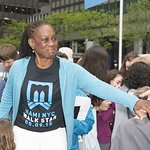 NYC First Lady Chirlane McCray Attends NAMI #IWILLLISTEN Day