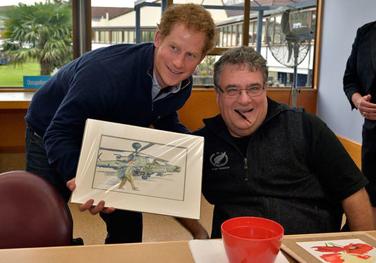 Prince Harry Visits the Auckland Spinal Rehabilitation Unit