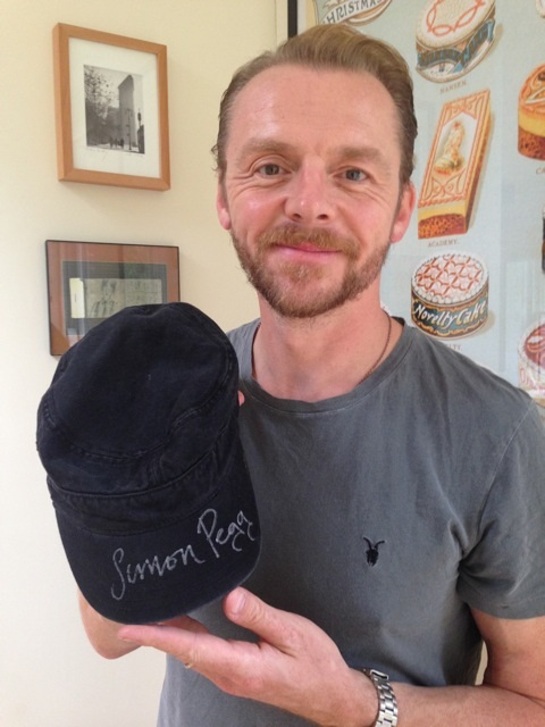 Simon Pegg - Hats Off To Alzheimer's Research