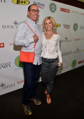 Jerry and Jessica Seinfeld Attend Baby Buggy Bash