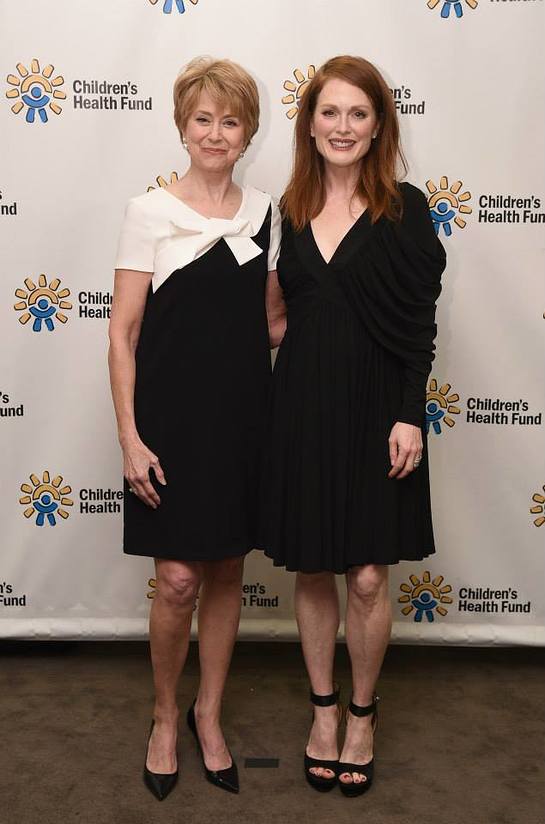 Advisory Council chair Jane Pauley and member Julianne Moore