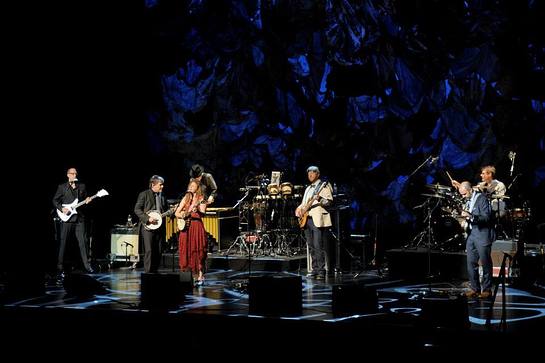 moe. perform onstage at the Childrens Health Fund Annual Gala at Jazz at Lincoln Center