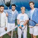 Andy Murray Joins One Direction's Liam Payne For Tennis