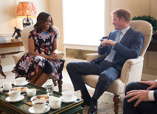 Prince Harry And Michelle Obama