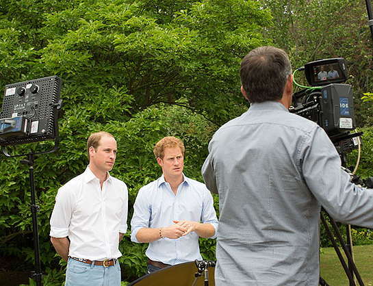 William And Harry Film Video Message