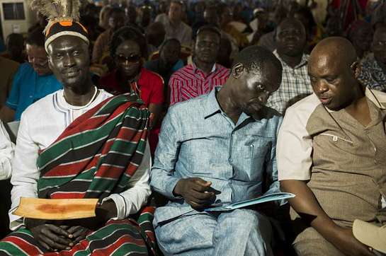 Ger Duany, an actor and former Sudanese refugee, was made a UNHCR Goodwill Ambassador while visiting Kenya's Kakuma refugee camp on World Refugee day