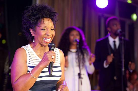 Gladys Knight at amfAR Paris Event