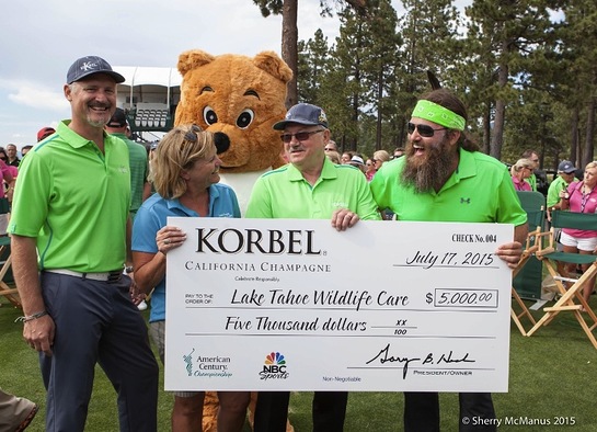 Todd Kennedy, Korbel; Sue Novasel, District Five Supervisor; Gary Heck, Korbel; Willie Robertson, Duck Dynasty