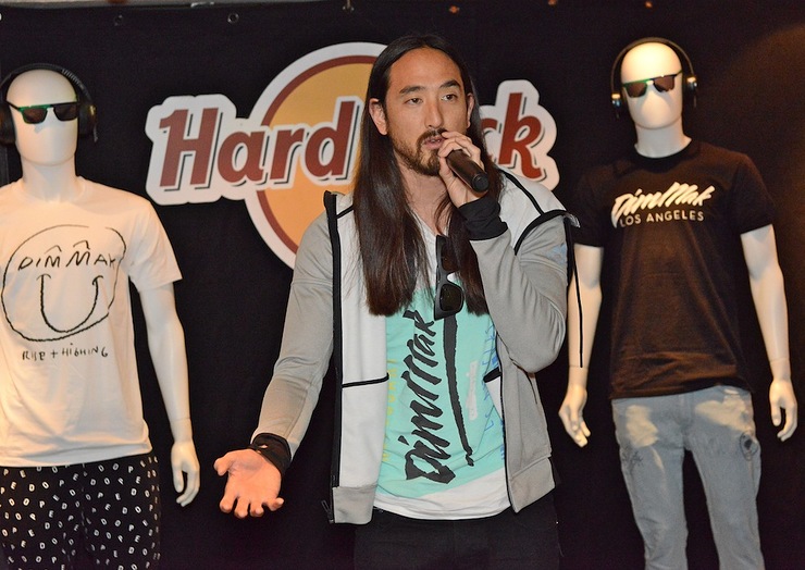 Steve Aoki unveils memorabilia donated from his personal reserve and discusses his partnership with Hard Rock International and his work with the Steve Aoki Charitable Fund