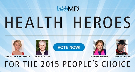 WebMD Health Hero People's Choice Nominees