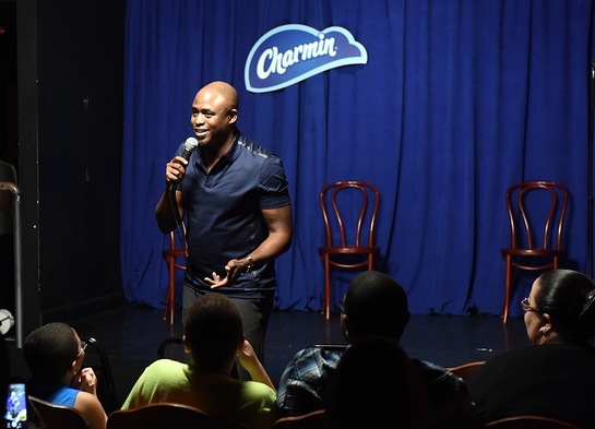 Wayne Brady partnered with Charmin to host a live comedy show in honor of National Toilet Paper Day