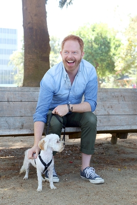 Jesse Tyler Ferguson partnered with Purina ONE and Petfinder to adopt his new dog, Fennel