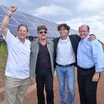 Bono Tours East Africa's First Solar Field