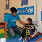 Novak Djokovic Visits Refugee Children In Serbia