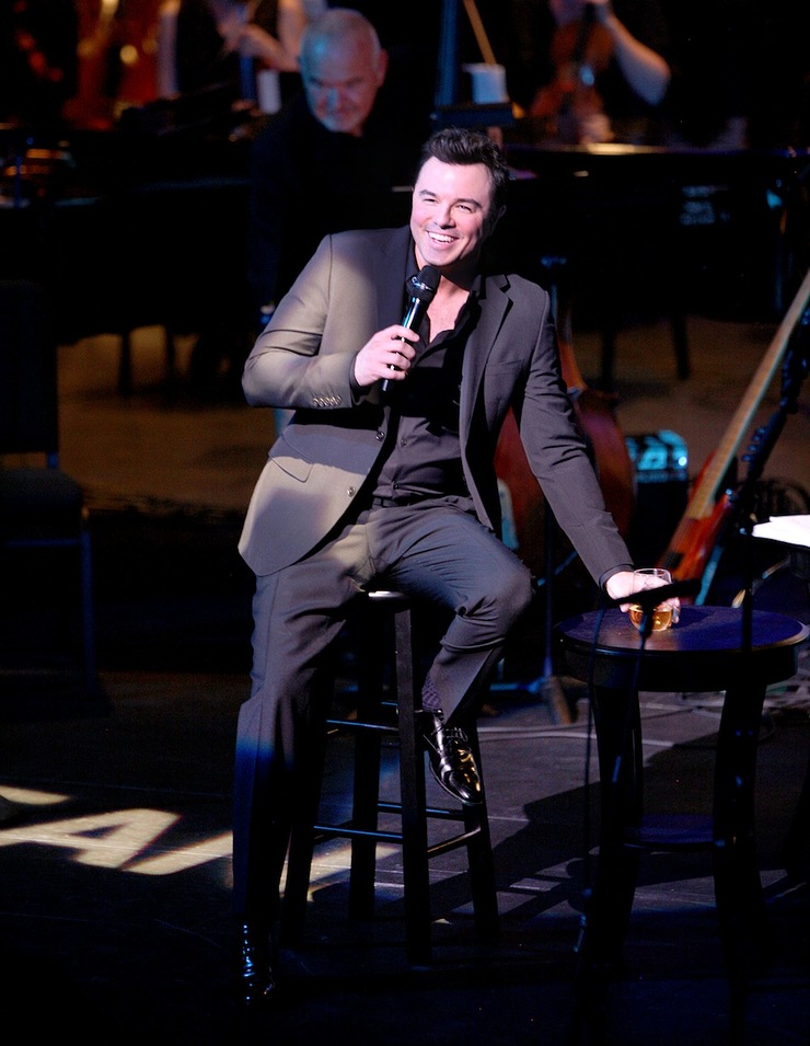 Seth MacFarlane at A Concert for Our Oceans