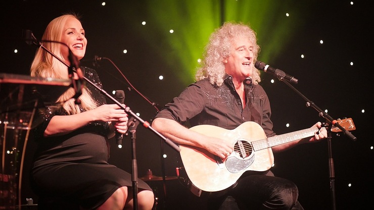 Kerry Ellis and Dr Brian May