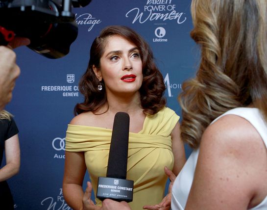 Salma Hayek Pinault at Variety's Power of Women