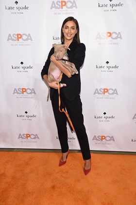 Irina Shayk at ASPCA's annual Young Friends Benefit