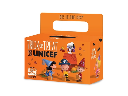 Join The Peanuts Movie Gang and Trick-or-Treat for UNICEF