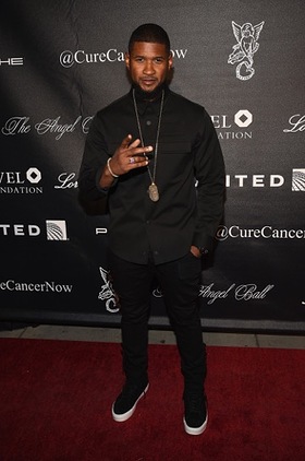 Usher at Angel's Ball