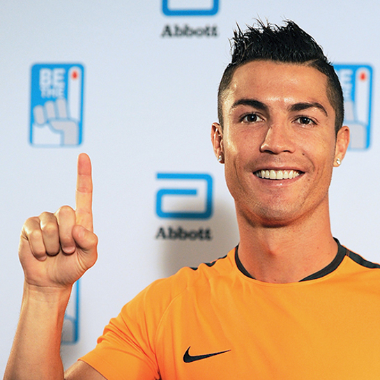 Abbott and soccer superstar Cristiano Ronaldo team up for the #BeThe1Donor movement