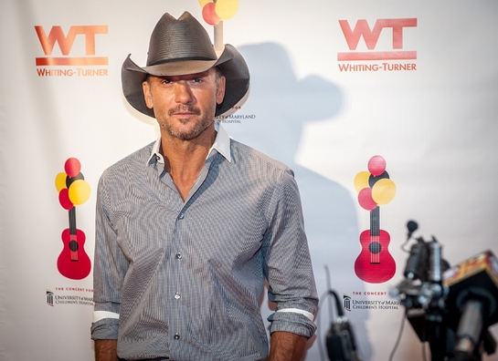 Tim McGraw is seen at the Concert For University of Maryland Children's Hospital