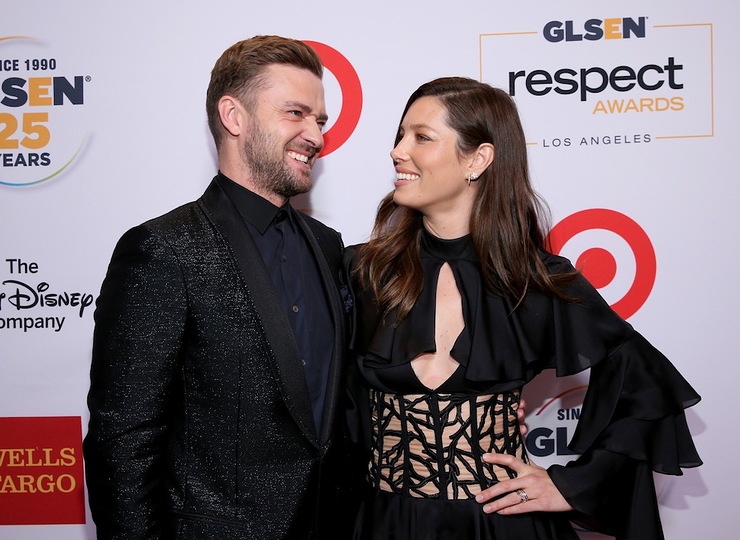 Justin Timberlake and Jessica Biel At GLSEN Respect Awards – Los Angeles