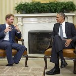 Prince Harry Discusses Veteran Issues With Barack Obama