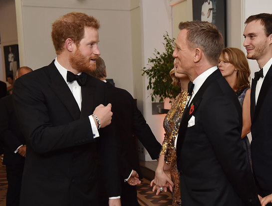 Prince Harry and Daniel Craig