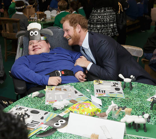 Prince Harry at the Charities Forum, hosted by BAFTA and Aardman Animations